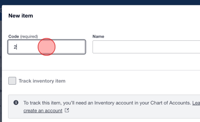 <p>Click"Code" Enter a new product unique code.</p>