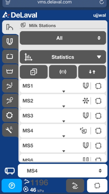 <p>Shut the cabinet and then turn the unit back onto auto on the App.</p>