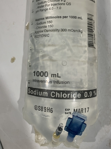 <p>You now have 25000mg of ceptiofur in 1000ml of saline.</p><p>This means 20ml contains 500mg or one treatment.</p>