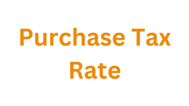 <p><strong>Purchase Tax Rate</strong></p><p></p><p>Under "Purchase tax rate" click on the drop-down arrow and select '15% GST on purchase'. </p>