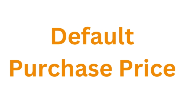 <p><strong>Default Purchase Price</strong></p><p></p><p>Under "Default purchase price" enter currant pre-GST cost price including freight if there is freight cost added that aren’t included in tyre cost.</p>