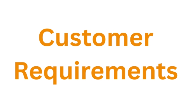 <p><strong>Customer Requirements</strong></p><p>First, ask the customer how many tyres they need, then check car over to get size and tyre specifications, to match up tyres.</p>