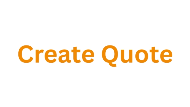 <p><strong>Create Quote</strong></p><p>Once you have found the customer of added a new customer, then you can add a quote.</p><p>See <klink id="cadc569b-e3b9-4127-87b9-058f52344cd9" step-id="a55bf509-a151-4d98-946a-f3c74d7abaf2">How To - Create a Quote in Unleashed</klink> if you are unsure.</p>