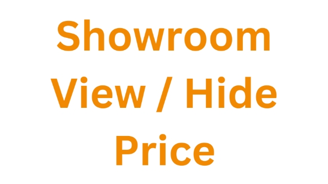 <p><strong>Showroom View / Hide Price</strong></p><p></p><p>If customer is in front of you and wants to look at the options immediately, ensure you click on ‘Hide Price’ or ‘Showroom View’ up the top right side of the webpage. This will hide the pricing from the customer.</p>