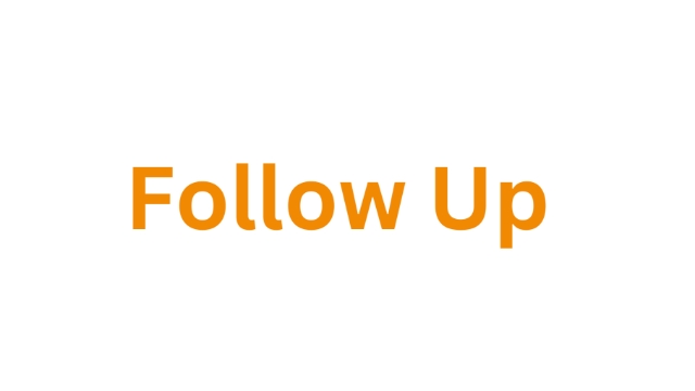 <p><strong>Follow Up </strong></p><p></p><p>Follow up the customer. Give them a day or 2, to check out the options and then give them a call and see what styles of wheels and tyres you can give them prices on.</p>