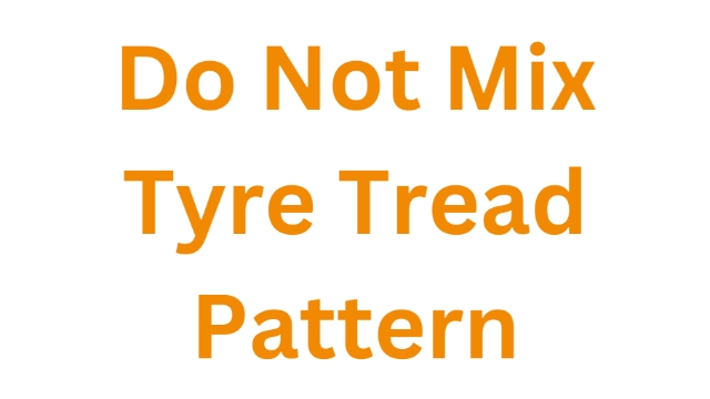 <p><strong>Do Not Mix Tyre Tread Pattern</strong></p><p></p><p>When buying new tyres, avoid mixing different types, sizes, or brands of tyre on a single vehicle. For best results, source the identical make and model of tyre to the ones you already have on your wheels, to maintain optimal performance characteristics.</p><p></p><p>Another thing to keep in mind when replacing tyres; replacing a pair of tyres is safer than replacing just a single tyre. The newest tyres should be fit on the rear axle, and partially worn tyres to the front axle.</p><p></p><p>If this isn't possible, then drivers are advised to ensure that the replacement tyre has the same tyre tread pattern as the other tyre on the same axle. Mixing the patterns will impair the handling characteristics of your car; it could even be dangerous.</p>