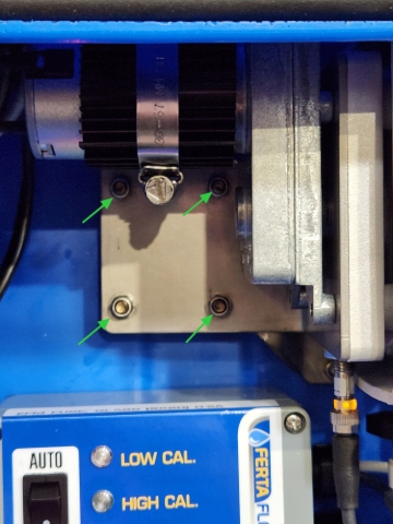 <p><strong>Remove the Pump</strong></p><p>Once the Pump Tube is removed, proceed to undo the 4x M5 Nuts from the mounting studs with the 8mm AF socket</p><p>Lift the whole pump out.</p>