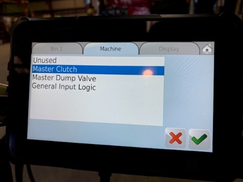 <p>Use 'Master Clutch' tab as pictured and the green tick to save.</p>