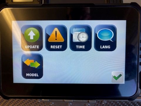 <p>Tap 'Reset' icon.</p>