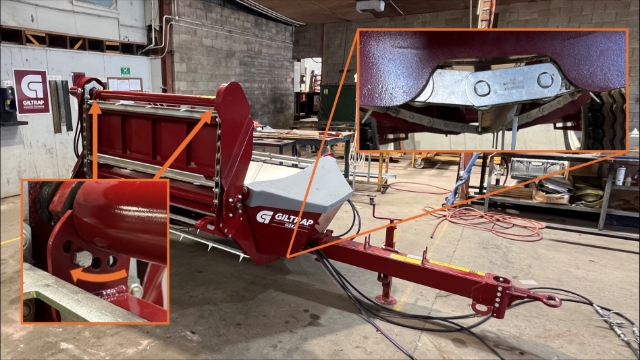 <p><span>Adjust the tensioners until the slack
under the unit is gone, but the chain is not tight.</span><br></p>