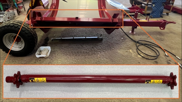 <p><span>Remove the driveshaft assembly as shown.</span><br></p>