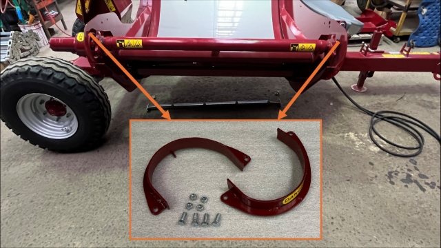 <p><span>Remove the two side covers as shown.</span><br></p>