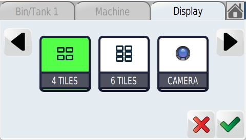 <p>Select '4 Tiles' as the layout setting</p>