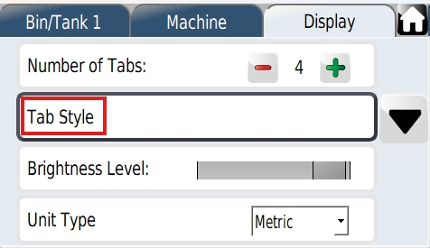 <p>Tap 'Tab Style'</p>
