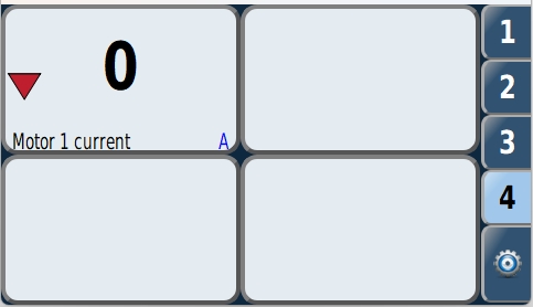 <p>The top left tile should now look like this.</p><p>Now press and hold the top right-hand blank tile to enter the set up screen for that tile</p>
