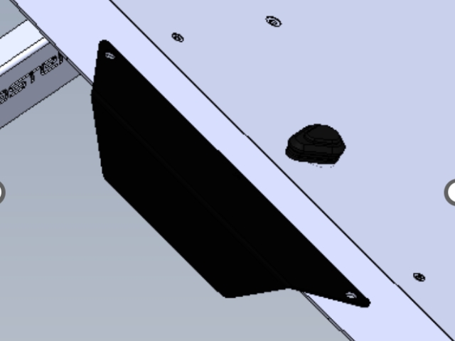 <p>Pull the handle and the locking plate off the lid. Note, these will be installed using structural bonding glue so will need a firm pull.</p>