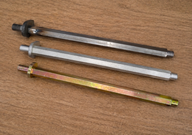 <p>We have identified that canopies manufactured between 24th March 2026 and 16th of April 2026, some canopies were assembled with an un-coated, Mild Steel handle shaft.</p><p>The 3 types of handle shaft can be identified as below:</p><p></p><p>1) Mild steel non-plated shafts will rust and should be replaced (Dull Grey, Likely show signs of rust).</p><p>2) Stainless Steel, Not at risk of rusting. (Light Grey, Matt Finish)</p><p>3) Zinc Coated shafts (Gold in colour) will not rust due to the coating.</p>