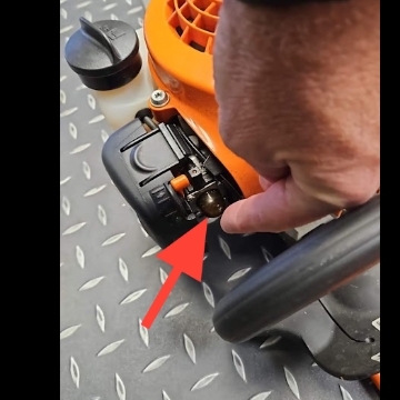 <p>Prime by pushing this 3 times</p>