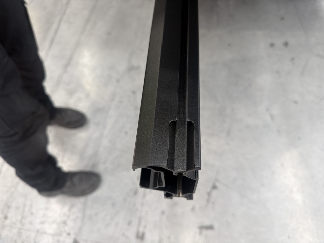 <p>LH extrusion - t-track slot at the rear.</p>