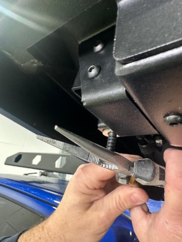 <p>Snip 1 notch off the switch.</p>