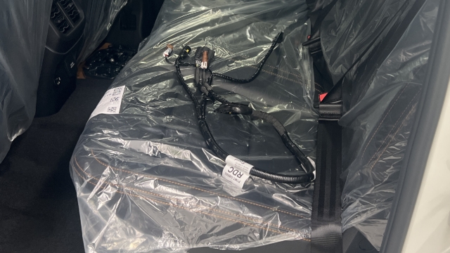 <p>Store the wiring harness in the cab.</p>
