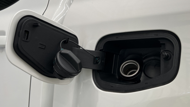 <p>Remove the fuel filler cap.</p>