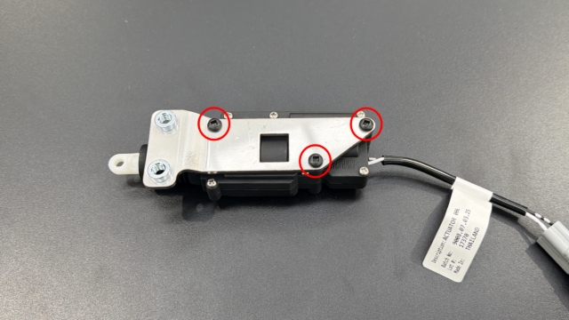 <p>Install each actuator to a mounting plate.</p>
