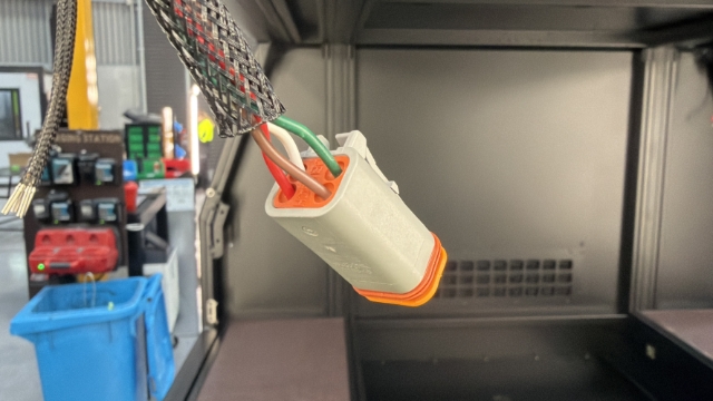 <p>Ensure all deutsch plugs are pinned as either:</p><p></p><p>1.) Unlock - Green (4 core wiring sheath)</p><p>2.) Lock - Brown (4 core wiring sheath)</p><p></p><p>1.) Unlock - Red (2 core wiring sheath)</p><p>2.) Lock - Black (2 core wiring sheath)</p><p></p><p></p>