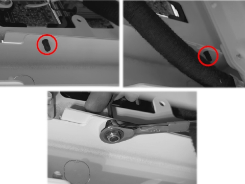 <p>Bolt the taillight plate to the bumper using the following fasteners:<br>2 x M6x20 Bolt<br>4 x M6 Nyloc Nut<br></p>