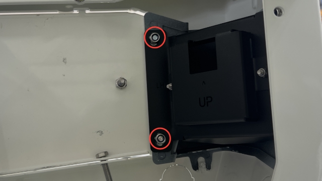 <p>Remove the 2 SS M6 nyloc flange nuts fixing the taillight plate to the radar housing using a 10mm socket/spanner.</p><p><em>Depending on model you may need to manipulate the radar bracket/housing </em></p>