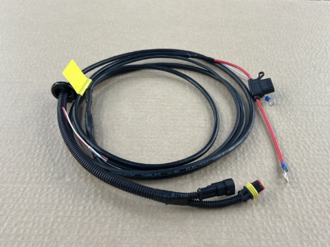 <p>Identify the engine bay wiring harness.</p>