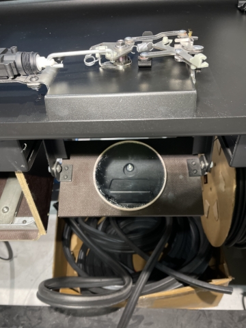 <p>Using the mirror make sure the lock is centered.</p>