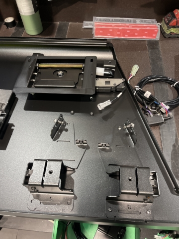 <p>Prepare the brackets to be used for the door you are making including central locking parts if it is need to.</p>