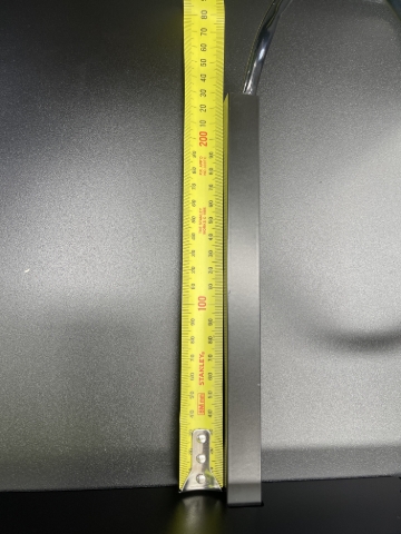 <p>Use 220mm extrusion for rear door</p>