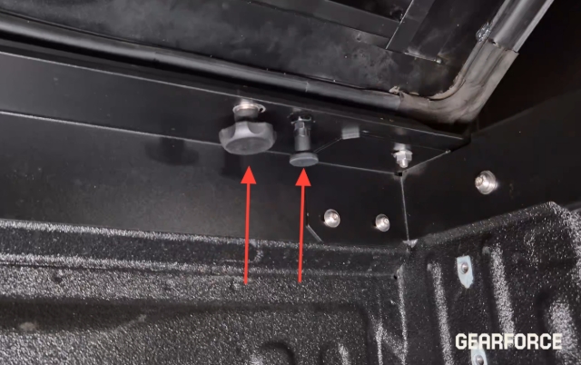 <p>Remove the lid from the vehicle by undoing the twist knobs, removing the gas struts, then releasing the quick release pin.</p><p>Place this on a table ready for the seal to be replaced.</p>