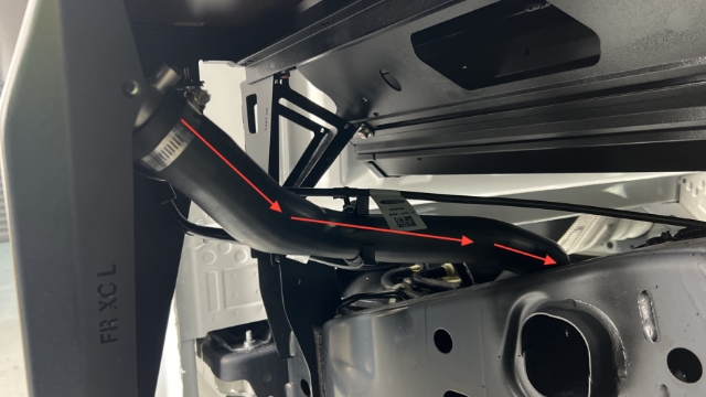 <blockquote><p><strong>CQC's:</strong></p><ul><li><p><strong>Ensure there is at least 3 degrees continuous fall from the fuel neck to the fuel tank.</strong></p></li><li><p><strong>Ensure there are no kinks or dips in the pipe.</strong></p></li><li><p><strong>Ensure the piping is not near or touching any sharp edges or protruding fasteners.</strong></p></li><li><p><strong>Ensure the fuel system is away from any hot surfaces or exhaust components.</strong></p></li></ul></blockquote><p></p>