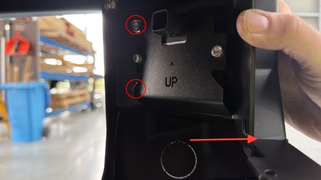 <p>Hold the sensor housing in place, then tighten the 3 M6 flange nuts using a 10mm socket.</p><blockquote><p><strong>CQC:</strong> Do not over tighten as this will snap the studs off the bumper.</p></blockquote><p></p>