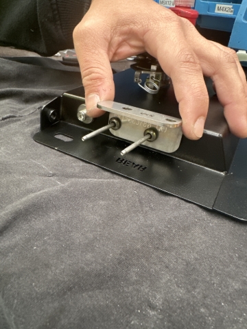 <p>Rivet the CLK bracket (PRT-005780) to the side of PRT-011225.<br></p>