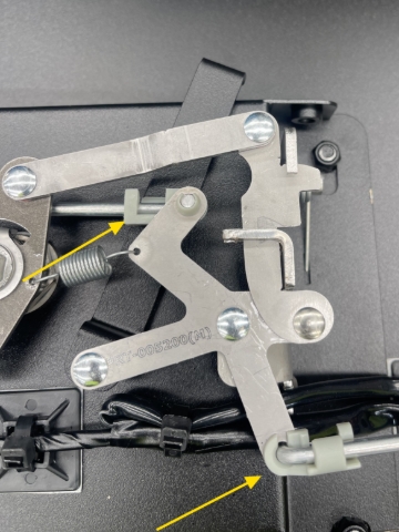<p><strong>*Critical Quality Check:</strong> Make sure that the plastic pivot for rods is lock to prevent from coming off.</p>