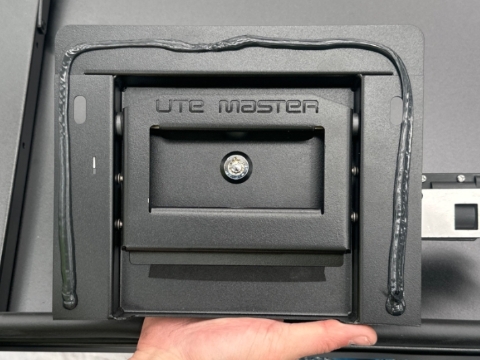 <p>Once the handle is removed, apply a bead of adhesive sealer around the handle.</p>