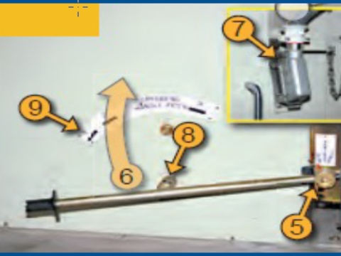 <p>42.3 - Racking Out the CB</p><p></p><p>5. Remove the racking handle and insert into the shutter operating mechanism as shown.</p><p>6. Rotate the shutter operating mechanism CW to the closed position.</p><p>7. Remove the LV auxiliary plug.</p><p>8. Replace the racking handle back into the CB racking mechanism.</p><p>9. Rotate the racking handle ACW to position 1 and withdraw the CB from the CB cubicle.</p>