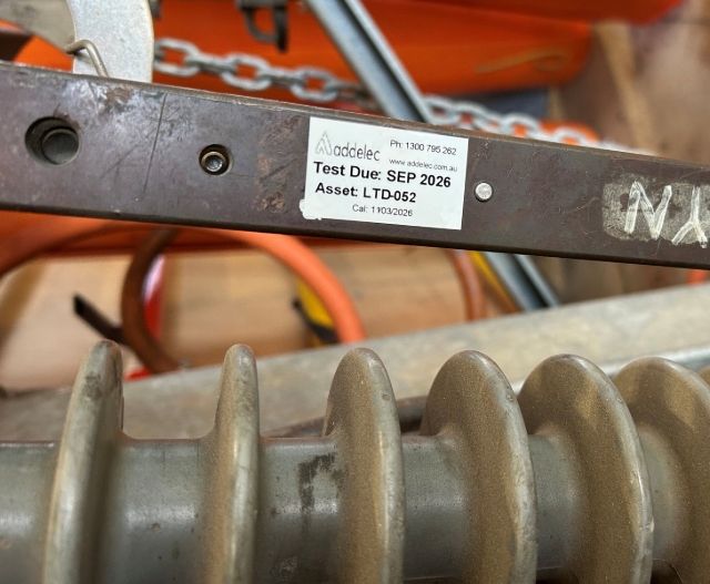 <p>Confirm Electrical Test is within date.</p>
