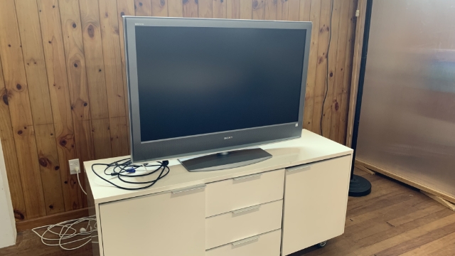 <p>Once you've finished using remember to put the TV back where you found it </p>