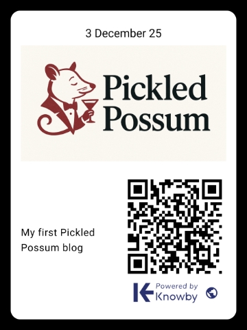 <p>If you think someone else might be interested in this type of information please forward the link/QR code.</p>