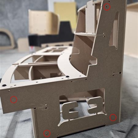 <p>If steel ends are required fit these now using locations present on all spines</p><p></p><ul><li><p>x4-6 Black cup head bolts</p></li><li><p>x4-6 Large flat washers</p></li><li><p>x4-6 M6 Nuts</p></li></ul><blockquote><p>x4-6 depends if its single sided (4) or double sided (6) units</p></blockquote><p></p>