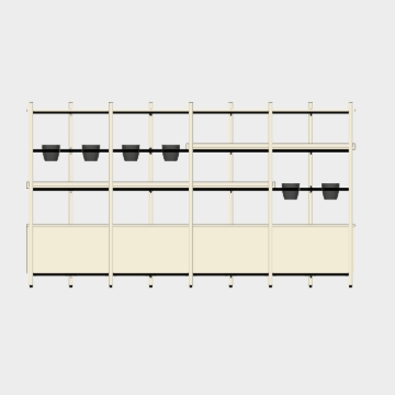<p>Final checks,</p><p></p><ul><li><p>Unit level - Plumb</p></li><li><p>Shelf / Top / Cabinets aligned with each other - And fixed in place</p></li><li><p>Doors have even tolerance (Adjust these if needed)</p></li><li><p>Bolted to floor - (Only as required - site specific)</p></li><li><p>Layout matches plans issued</p></li></ul><p></p>
