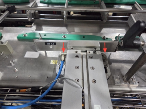 <p>Change parts are located at the change part trolley</p><p>(Ask Operator for change parts if needed)</p><p></p><p>Using an allen key screw 4 x bolts into station</p><p></p><p><strong>16 & 29</strong></p><p></p><p><strong>Are on Opposite sides</strong></p><p></p><p><strong>First pressing station.</strong></p><p></p>