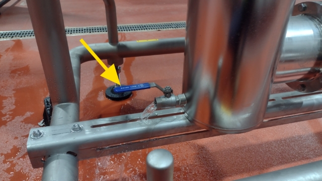 <h1>De-Isolate and Restart System</h1><p></p><ul><li><p>Close lower drain</p></li></ul><p></p>