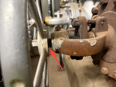 <p>Valve in closed position.</p><p>If starting from cold ensure condensate is removed before opening </p><blockquote><p>Always open steam valves SLOWLY!!!</p></blockquote><p></p>