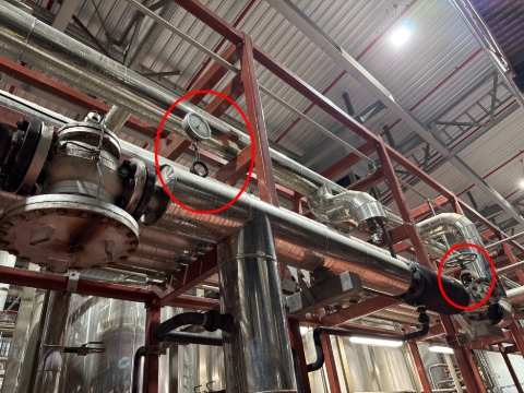 <p>Check that pressure is in the main line at the pressure regulator. Check that the isolation valve is open.</p><p></p><p>If no pressure and the valve is open then go to the boiler manifold boiler is off or header is isolated.</p><p></p><p>The Boiler also has isolation point on the top of the boiler this is sometimes closed for maintenance works</p>